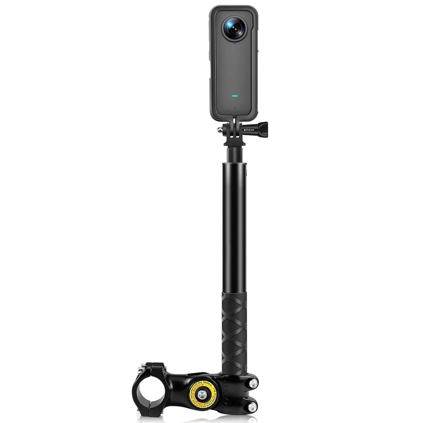 Motosiklet Bisiklet Gidon Bağlantı Parçası Montajı Kamera Braketi Adaptörü ve Monopod Standı Insta/GoPro/DJI için Insta 360 X3 / ONE X2 / ONE R / ONE RS Spor Kamera Orijinal Aksesuarları