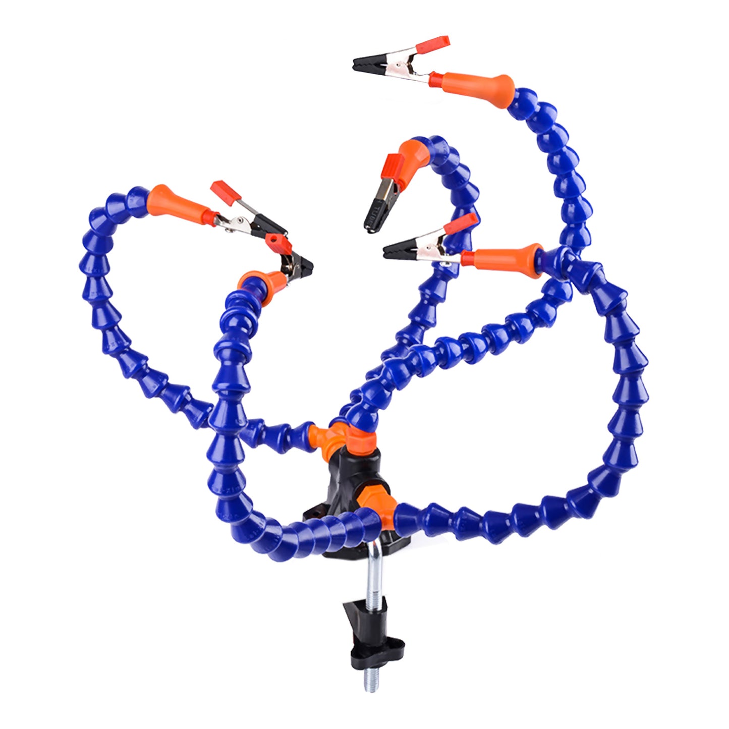 Helping Hands Lehimleme ?stasyonu Masa Kelep?esi Lehimleme ?stasyonu PCB Tutucu 5 Esnek Kol ile RC Drone Araba Modelleri Lehimleme