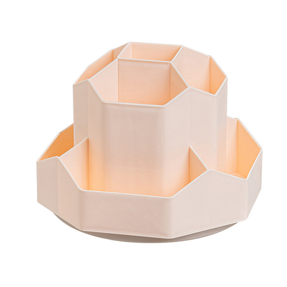 Kalem Kalemlik Masa ??in 9 Yuva 360 Derece D?nebilen Masa¨¹st¨¹ D¨¹zenleyici Makyaj F?r?as? Saklama K?rtasiye Malzemeleri Ev Ofis Okul