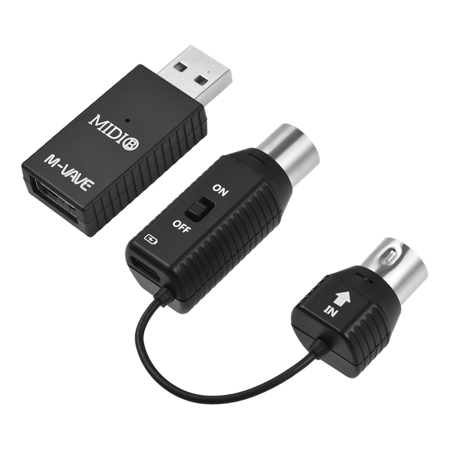 M-VAVE MS1 Mini Kablosuz ?letim Sistemi MIDI Sistemi MIDI Kablosuz Adapt?r¨¹ MIDI Aray¨¹zl¨¹ Cihazlar i?in Tak ve ?al??t?r Deste?i