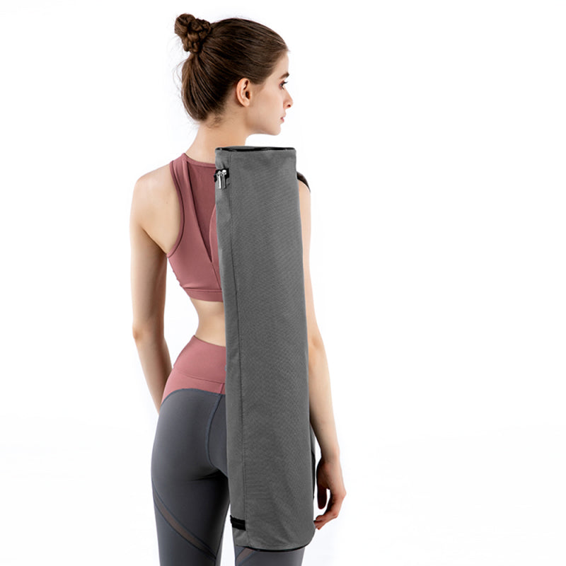 Yoga mat çanta tam zip egzersiz salonu taşıma çantası dayanıklı ayarlanabilir omuz askısı çok fonksiyonlu saklama çantası Doomun