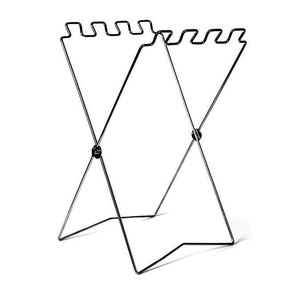 Trash Rack Outdoor Folding Garbage Bag Holder Trash Bag Frame for Kitchen Camping Picnic Barbecue