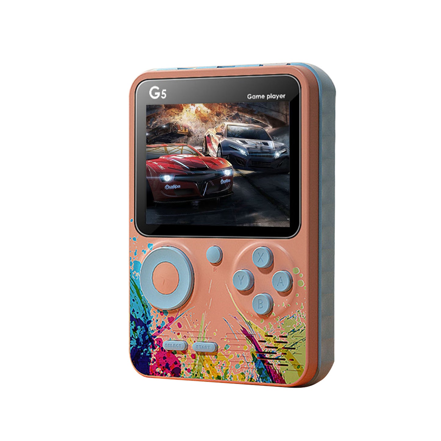 G5 3.0 ?n? Tam Renkli Ekran El Oyun Konsolu 500 Retro Oyun Ta??nabilir Oyun Konsolu 1000mAh ?arj Edilebilir Pil