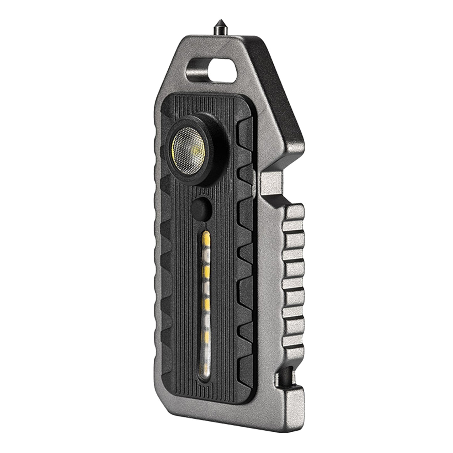 Mini LED El Feneri Anahtarl?k I??k Su Ge?irmez ?arj Edilebilir ?ok ??levli D¨¹d¨¹k Cam K?r?c? ?i?e A?aca?? ve Uyar? I????