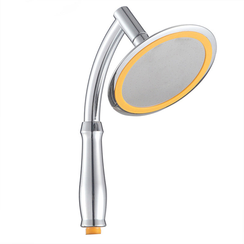 Hanzete Yüksek Basınçlı Duş Başlığı 6 İnç Yağmur El Duş Başlığı G1 / 2 360 ° Dönebilen Ayarlanabilir Banyo Yağmur Duş Başlığı Sprey El Duş Başlığı Değiştirme