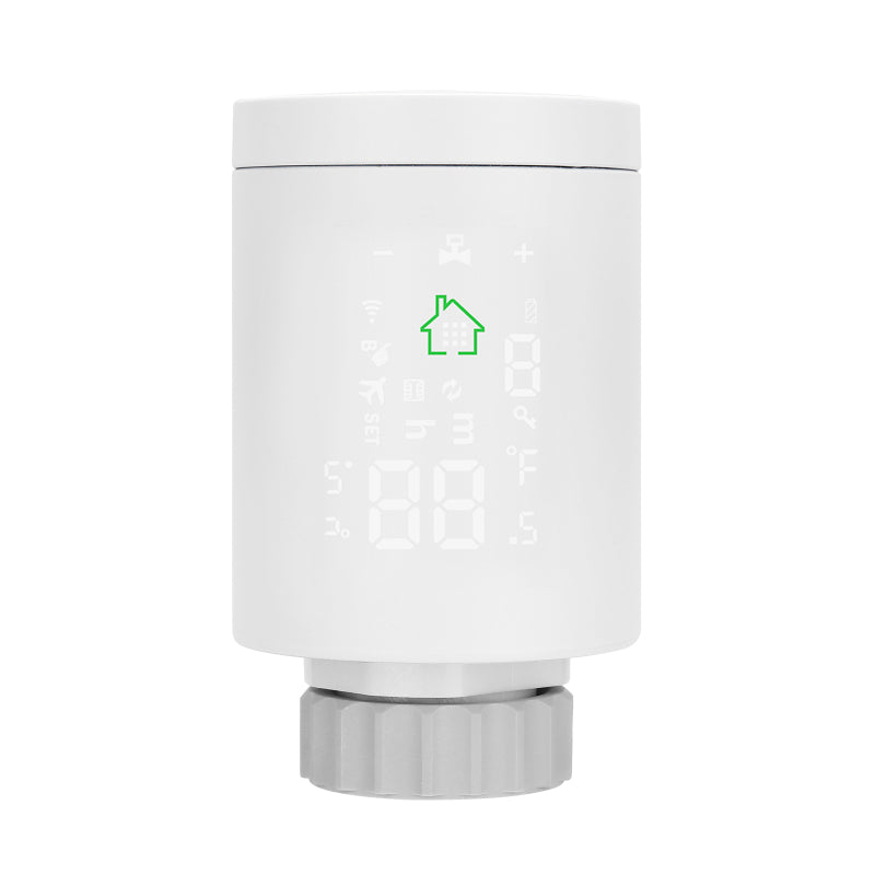 Mistaha Tuya ZIGBEE3.0 Akıllı Radyatör Aktüatör Programlanabilir Termostatik Radyatör Vanası Sıcaklık Kontrol Ses Kontrolü Alexa üzerinden