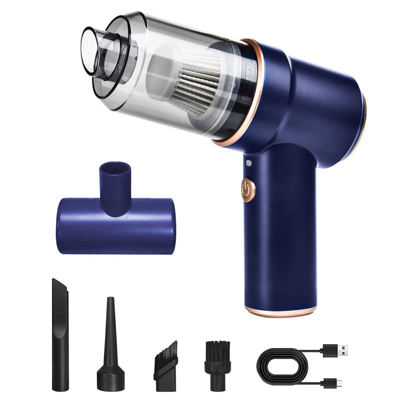 3-in-1 Mini Strong Suction Vacuum Cleaner for Car 4000Pa Powerful Brushless Motor Wireless Handheld Vacuum Cleaner Portable Car Vacuum Cleaner