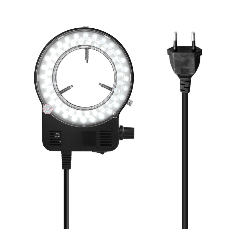 Mikroskop Lambası için LED Yuvarlak Işık Mikroskop Parlaklığı Ayarlanabilir Mikroskop Işığı