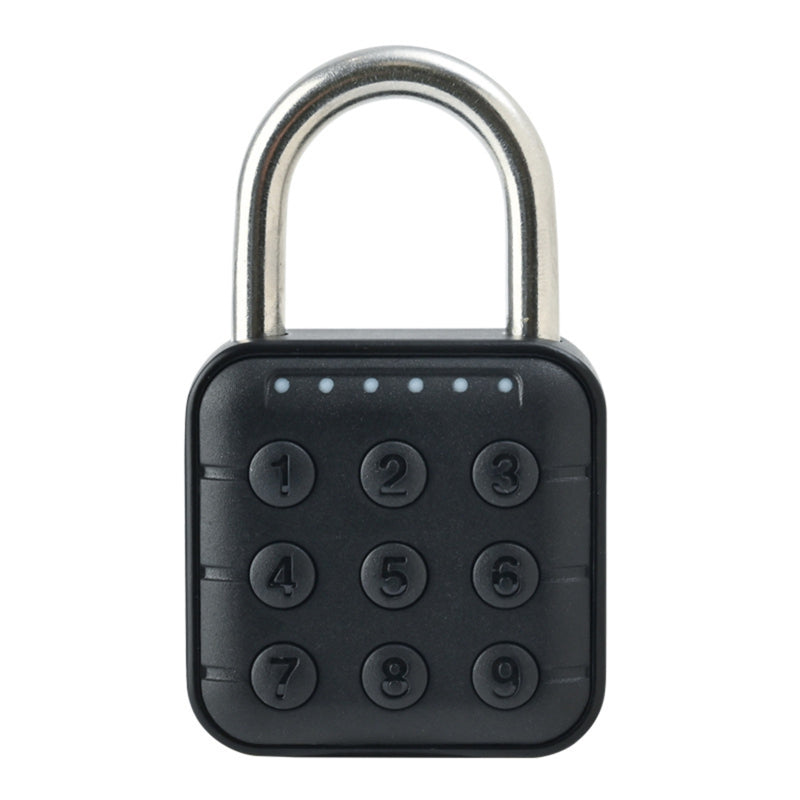 Smart Lock Smart Padlock Rugged and Durable Padlock for Luggage, Trunk, Doors Padlock CR2032 Button Cell Power Supply Padlock