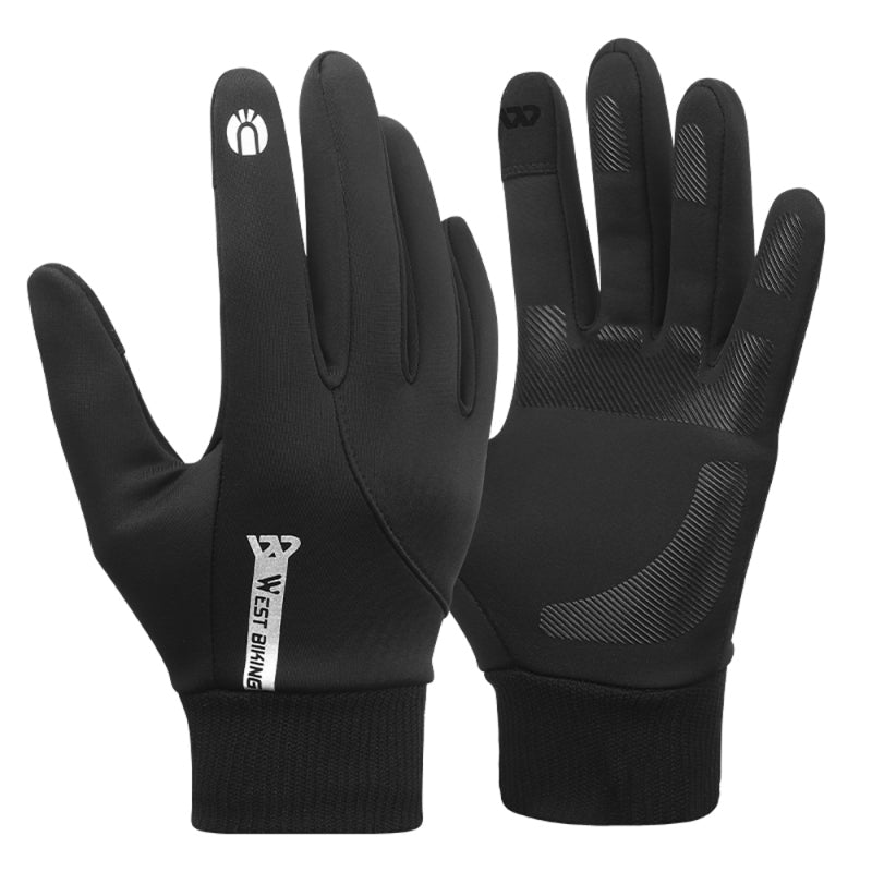 Waterproof Windproof Bike Gloves Winter Warm Touching Screen Cycling Gloves Thermal Outdoor Sport Ski Road Bicycle Gloves