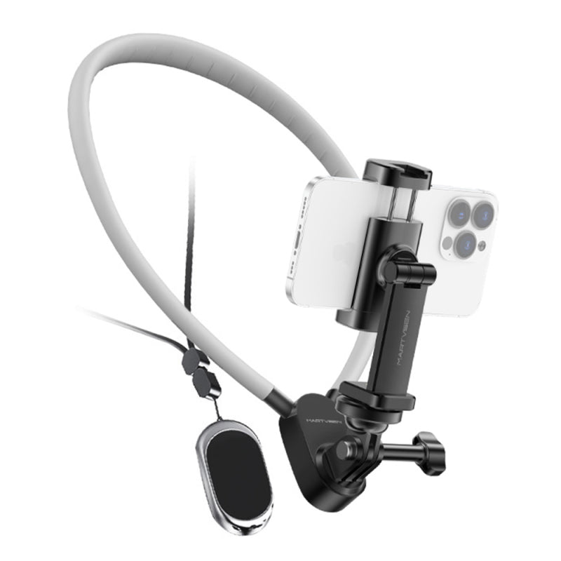 kosingna S7 PRO Kamera Boyun Tutucu Montajı Telefon Klipsli POV Kamera Kolye Montajı -Sallama Plakası Değiştirme Hero 12/11/10/9 /14/13/12 Vlog Aksesuarları