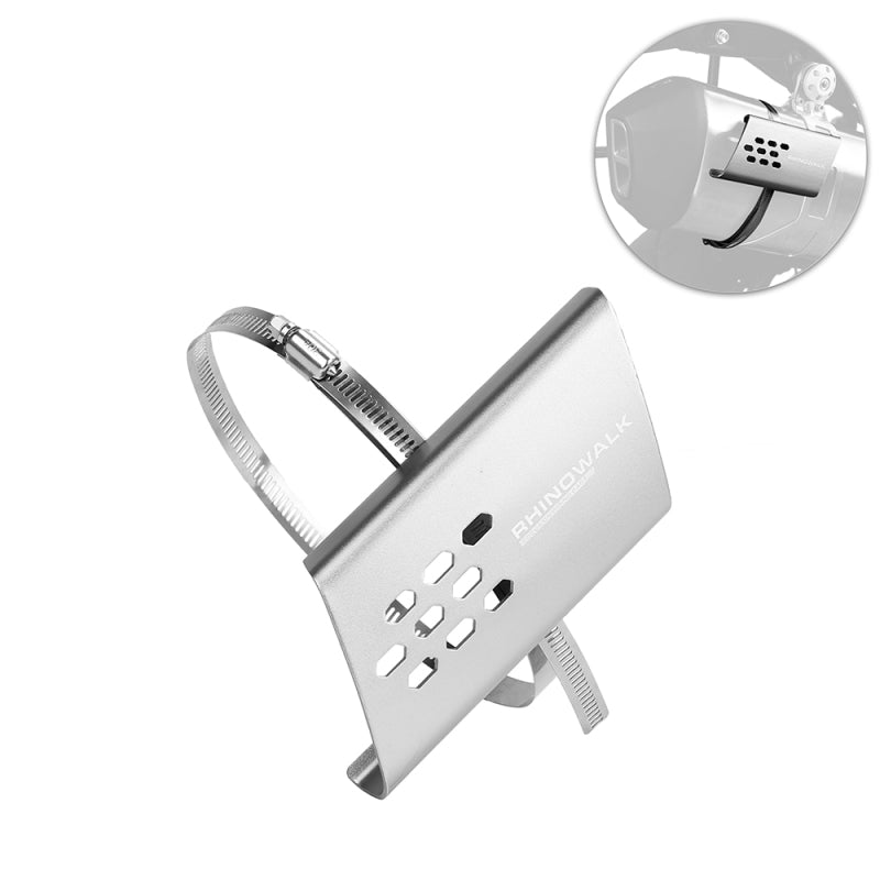 Tignapoo Motosiklet Alüminyum Alaşımlı Egzoz Borusu Koruyucu Isı Kalkanı Kapağı Evrensel Motor Egzoz Borusu Koruma Kurulu Anti-haşlanma Kapağı Motosiklet Aksesuarları