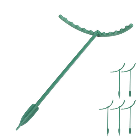 Mistaha Bitki Desteği Stakes Saksı Bitki Desteği Küçük Bitki Çiçek 6pcs için Plastik Çiçek Tutucu