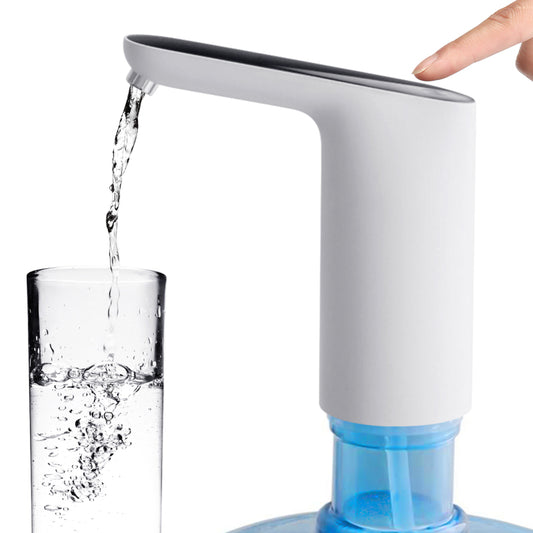 Mistaha 5 Galon Şişe için Su Şişesi Pompası Şarj Edilebilir Elektrikli Su Sebili Ev Ofis Açık Hava Etkinlikleri için Taşınabilir Otomatik İçme Suyu Sürahi Pompası