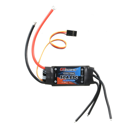 Mistaha Çift Yönlü 50A Fırçasız ESC Uzaktan Kumanda Araba/Tekne/Uzaktan Kumanda Gemi Pnömatik Sualtı Pervane