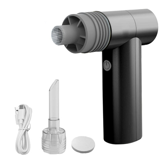 Elektrikli Hava Toz Alma Cihaz? 100000 RPM Mini Turbo Fan ?ift Ama?l? Toz Alma Jet Kuru ¨¹fleyici Dahili 3x1100mAh ?arj Edilebilir Pil Kablosuz Ta??nabilir El Tipi Bas?n?l? Hava Toz Alma Cihaz? Ev Arabalar Klavye