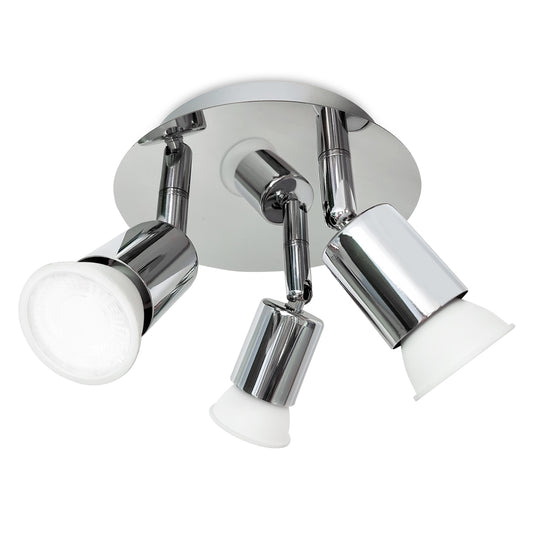 C85-265V 3 Ba?l? Duvar S-spot Lamba ?? Mekan Tavan Lambas? GU10 Ampul Taban? Soket Tutucu Y?nl¨¹ Ayd?nlatma Armat¨¹r¨¹ D?nd¨¹r¨¹lebilir Ayarlanabilir I??k A??s? Mutfak Koridor Banyo i?in