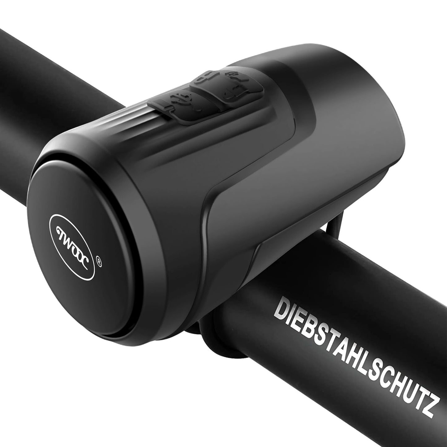 Elektrikli Bisiklet Zili, 125db H?rs?zl?k ?nleyici Alarm Y¨¹ksek Sesli Elektrikli Bisiklet Kornas? Yeti?kinler ??in 1 Ses Modu USB ?arj Edilebilir Pil Su Ge?irmez Bisiklet Kornas? MTB/BMX/Scooter/Yol Bisikleti ??in