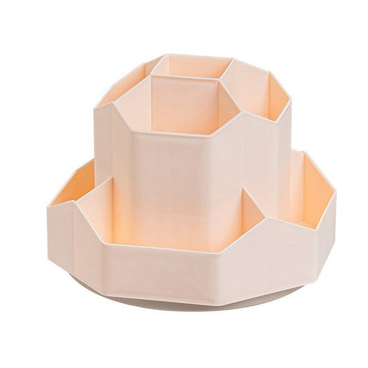 Kalem Kalemlik Masa ??in 9 Yuva 360 Derece D?nebilen Masa¨¹st¨¹ D¨¹zenleyici Makyaj F?r?as? Saklama K?rtasiye Malzemeleri Ev Ofis Okul