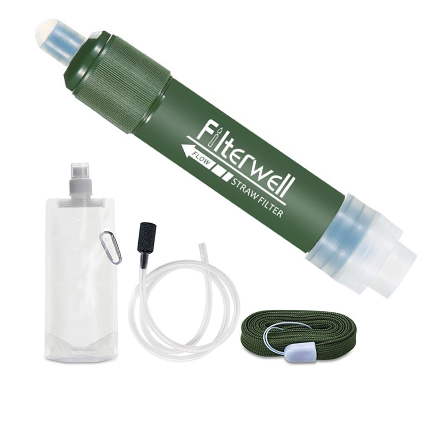 A??k Hava Ta??nabilir Su Filtresi 4000L Kamp Hayatta Kalma ??me Suyu Filtresi Bakterileri ve Zararl? Maddeleri Giderir Ki?isel Su Ar?tma Aktif Karbon Su Filtresi A??k Hava Hayatta Kalma