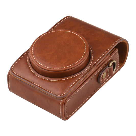 Ta??nabilir Kamera ?antas? Ta??ma ?antas? Omuz Ask?l? Sentetik Deri Yedek Sony RX100/ RX100 II/ RX100 III/ RX100 IV/ RX100V/ RX100 VI/ RX100 VII/ ZV1 i?in Ricoh GR2/ GR3