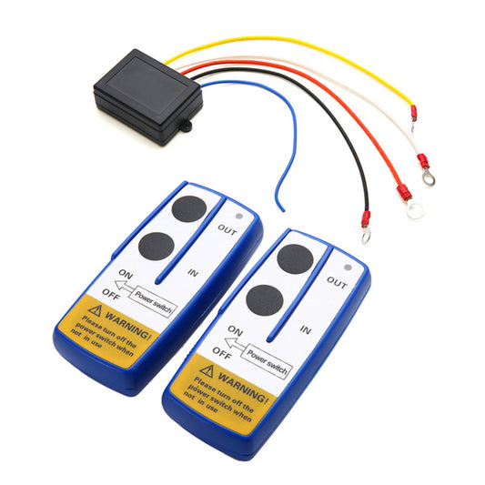 Hanzete Evrensel 12 V 50ft Kablosuz Konsol Vinç Uzaktan Kumanda Kiti Için ATV SUV