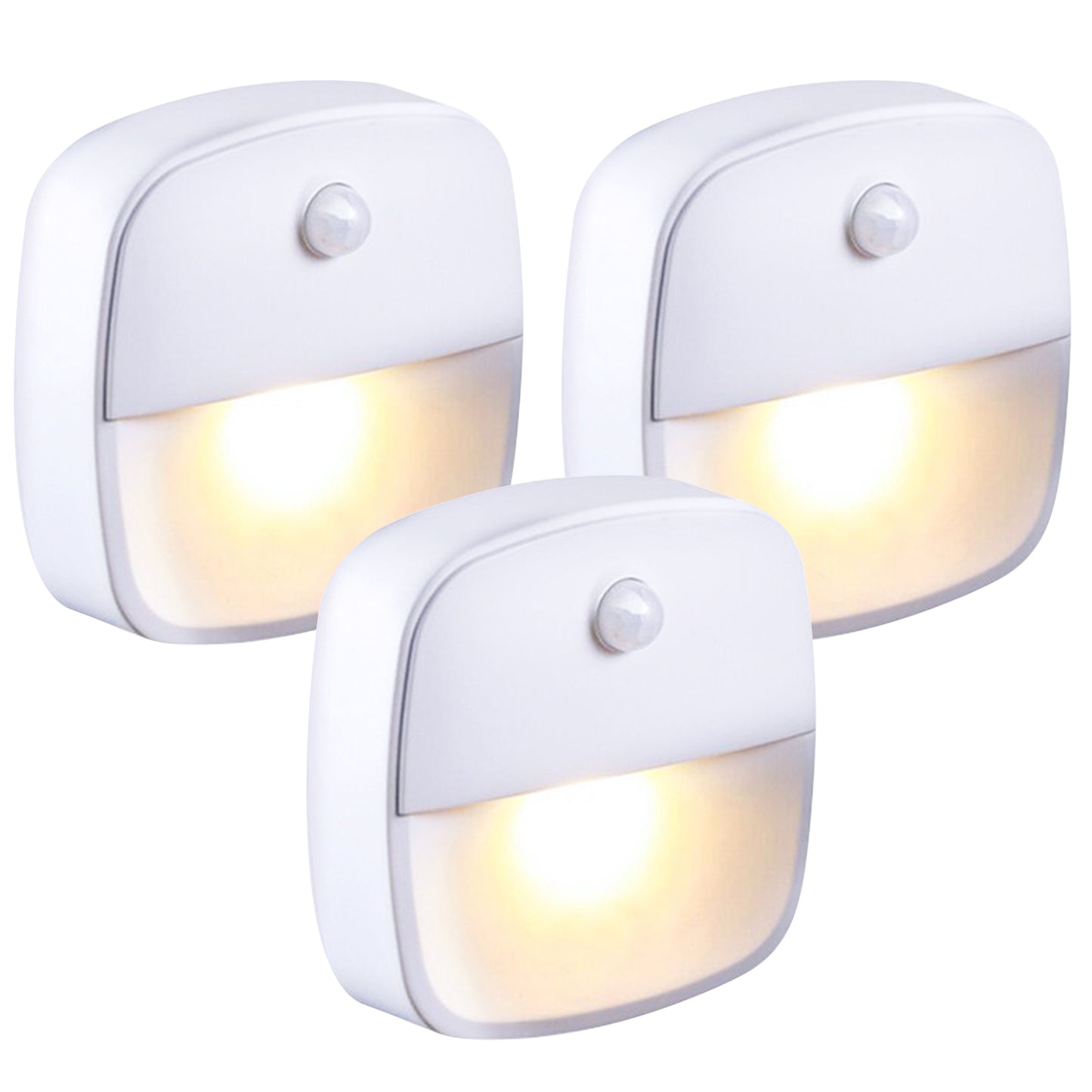 ADET Hareket Sens?rl¨¹ LED Gece Lambas? Dekorasyon Dolap Dolap Lambas? Pil ile ?al??an I??k Mutfak Dolap Tezgah Duvar? i?in