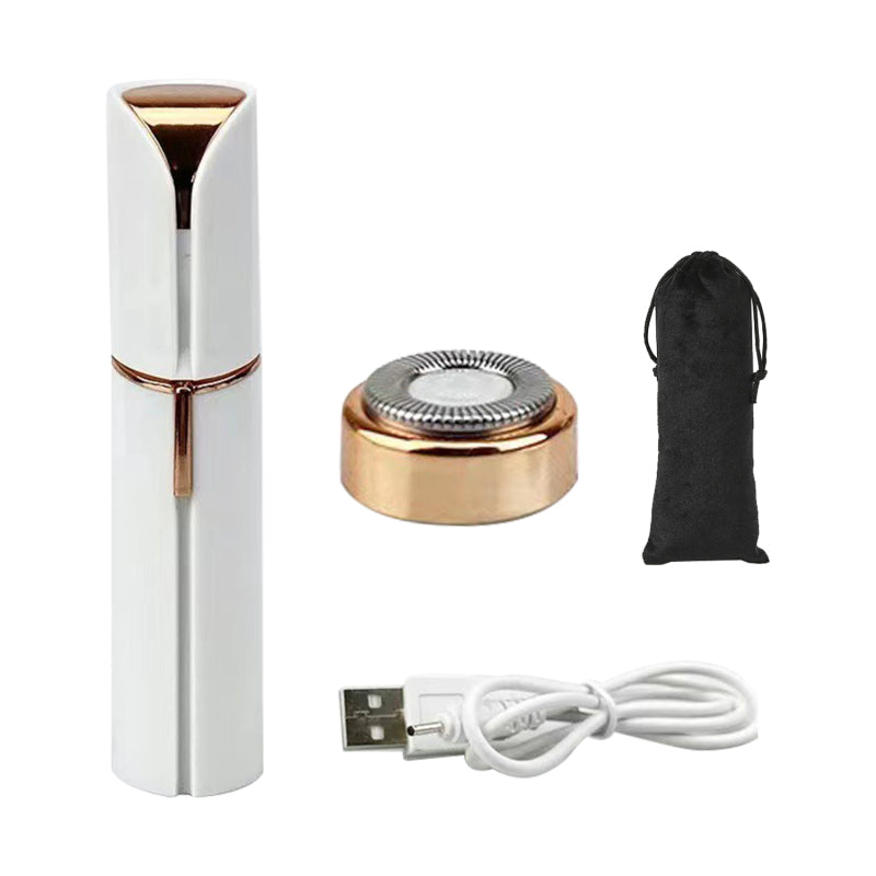 Kadınlar için Yüz Tüy Alma Makinesi Şarj Edilebilir, 1 x Yedek Başlık Dahil, Bayan Yüz Tıraş Makinesi, Elektrikli Yüz Tüy Alma Makinesi Ağrısız, Yanaklar, Çene, Kollar için