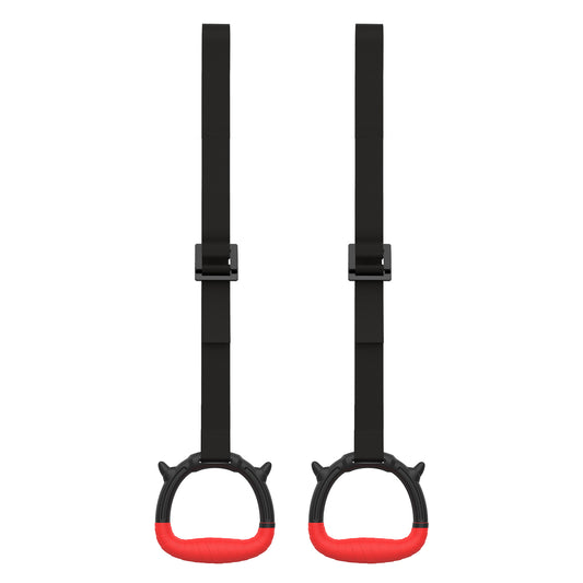 Gymnastic Rings Fitness Swings Hand Rings Adults Kids Pull-ups Bar Rings Up to 150KG