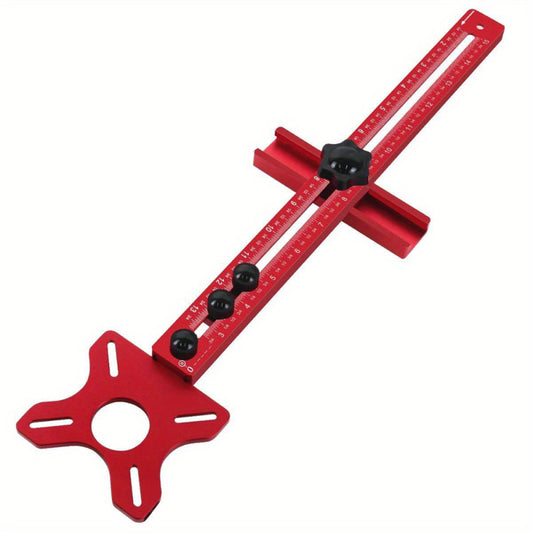 kosingna Freze Frezeleme Oluk Braketi Alüminyum Alaşımlı Freze Daire Kesme Aparatı Ahşap İşleme İçin Ayarlanabilir Freze Aparatı