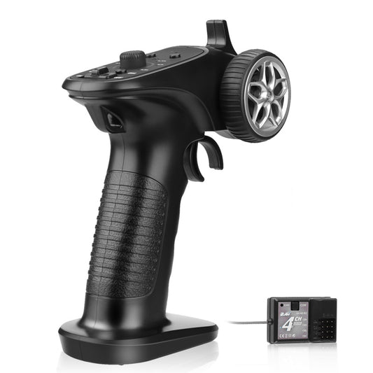 GA-4H-TX 4CH 2.4GHz Uzaktan Kumandalı Dijital Radyo Vericisi Alıcı ile 1/8 1/10 1/16 1/32 RC Araba Tekne