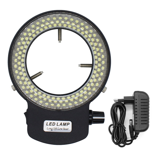 Mistaha Mikroskop LED Aydınlatma Işığı 114 adet LED Işık Boncukları Mikroskop Parlaklık Ayarlanabilir Fonksiyonlu Parlamaya Dayanıklı Ek Işık Kaynağı